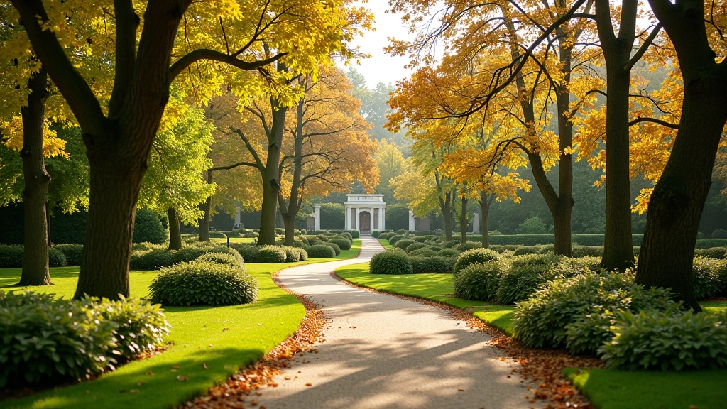 Rivierenhof park met historische botanische tuinen